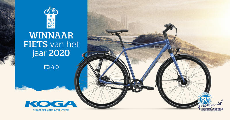 KOGA F3 4.0 Winnaar Fiets van het Jaar 2020