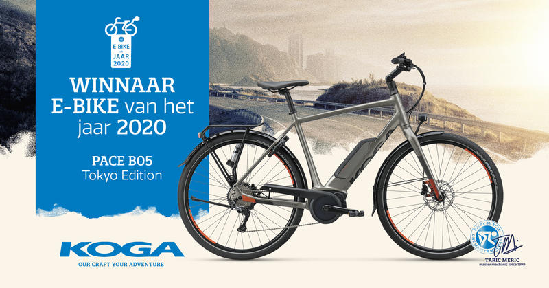 KOGA PACE B05 Tokyo Edition: winnaar E-bike van het Jaar 2020  